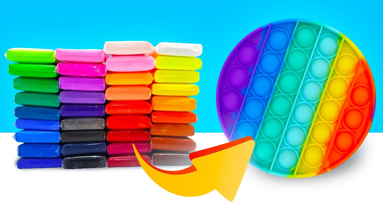 Как сделать Pop it антистресс. Делаем пупырку дома смотреть онлайн