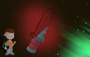 Рисую меч Первого викинга. Скетч