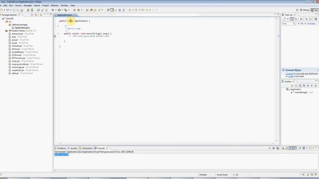 Learn Java Tutorial for Beginners, Part 1 A Hello World Program смотреть онлайн