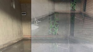 Заливка Затирка пола в гараже  частного дома