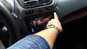 Магнитола Pioneer AVH G220BT с камерой заднего вида в Chevrolet Cobalt 2020,отзыв.