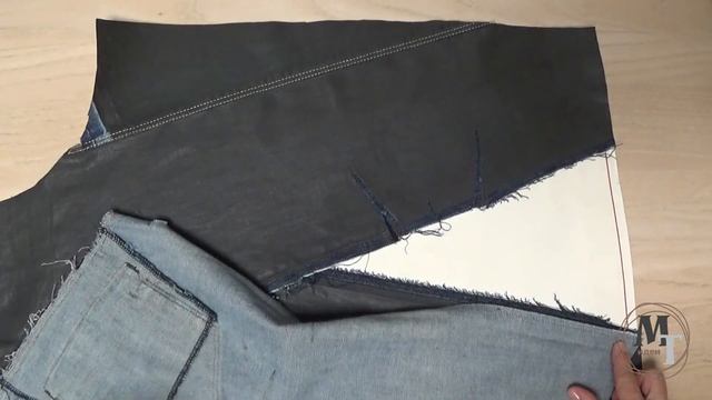 Фартук для парикмахера АПСАЙКЛИНГ / Tablier Coiffeur UPCYCLING смотреть онлайн