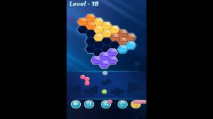 Block! Hexa Puzzle - Basic Expert Level 18 Gameplay