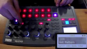 Korg Electribe 2 Programming Techno from scratch