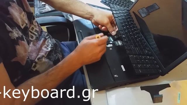 Toshiba Satellite C660 Keyboard replacement - Αλλαγή Πληκτρολογίου σε laptop Toshiba Satellite C660 смотреть онлайн