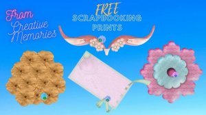 FREE SCRAPBOOKING PRINTS - May 28, 2021