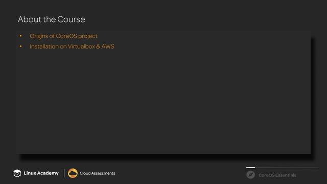 Intro to: CoreOS Essentials смотреть онлайн