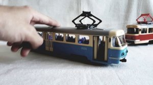 Трамвай Tatra T3SU со звуковыми и световыми эффектами
