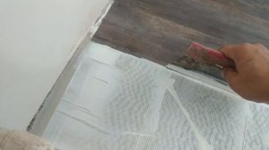 Укладка клеевой ПВХ плитки в Новосибирске. Своими руками.