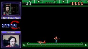 Super C - Necros & BST (Retro Coop). Прохождение игры Super Contra на двоих.