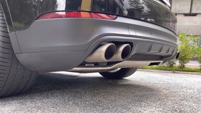 Cayenne E3 Akrapovic Exhaust and Tneer Downpipe