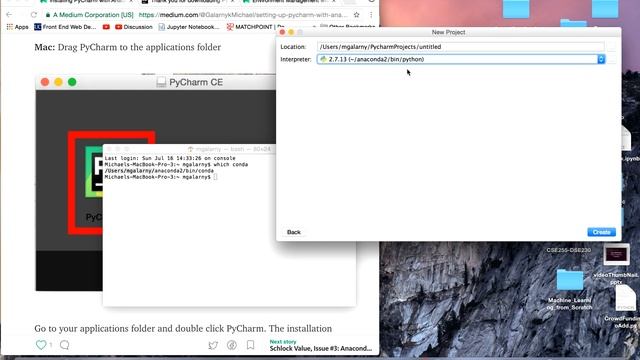 Install PyCharm and Anaconda on Windows, Mac, and Ubuntu