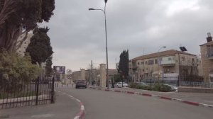 Walking from Central Bus Station to Schneler Camp and Mea Shearim area, 4k60