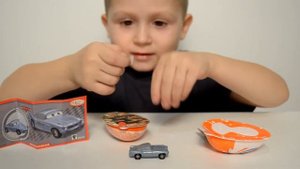 Kinder JOY Сars  Finn McMissile Тачки Финн МакМисл