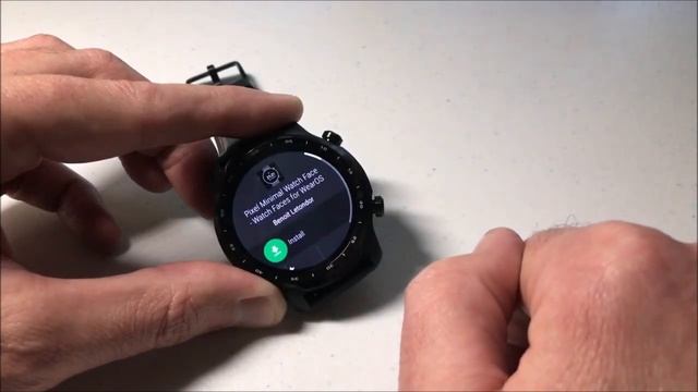 TicWatch Pro 3: Find and Download Watchfaces (using device not app) смотреть онлайн