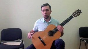 Посадка, постановка гитариста. Первый урок. Очень подробно.