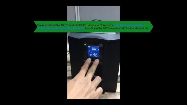 How to set nominal output voltage of APC Smart UPS - SMC series смотреть онлайн