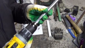 Переходник адаптер для ледобура и шуруповерта. Адаптер переходник для шнека.