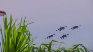 Выступление «Русских витязей» на авиасалоне LIMA-2019 в Малайзии