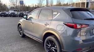 2023 Mazda CX-5 2.5 S Carbon Edition AWD | Polymetal Gray Metallic Exterior #mazda