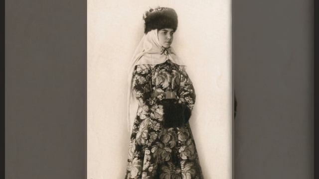 Русский народный костюм. Старые фотографии. смотреть онлайн