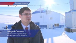 В крупном сельхозпредприятии  Большеболдинского района строится новый комплекс