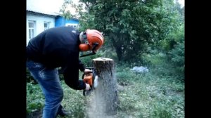 Русская резьба бензопилой!)_(Russian carving chainsaw)