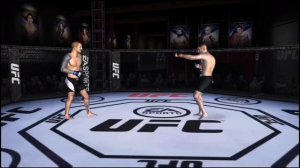 Edie Wineland vs Tim Elliott.(бой в легчайшем весе)UFC mobile.