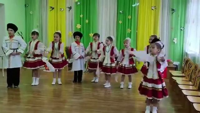 Казачата детского сада №29 станицы Холмской