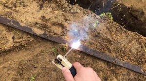 Монтаж медного заземления в деревянном доме