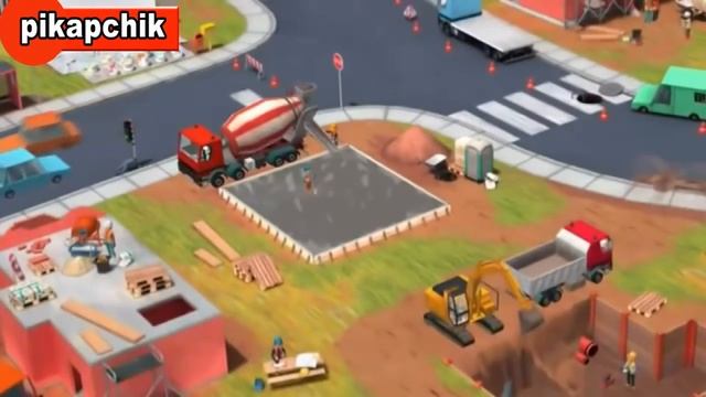 Мультики про машинки.Бетономешалка Pikapchik смотреть онлайн