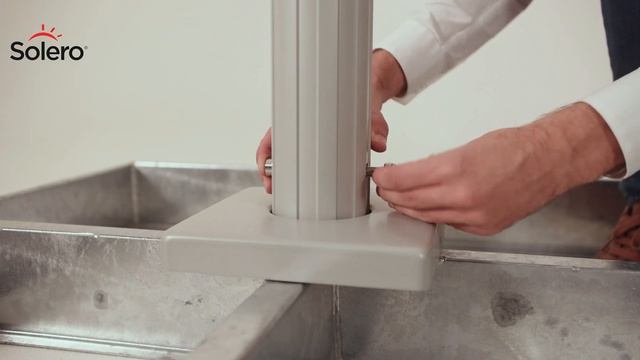 How to install the Solero® Basto Pro parasol смотреть онлайн