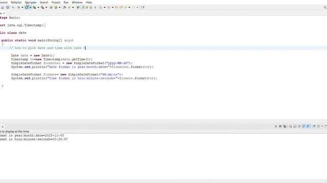 How to get current date and time with java? finding current date and time using java? смотреть онлайн