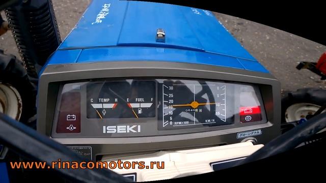 Iseki TU150DT - 01880 Тест драйв Японского минитрактора