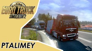 Конвой со зрителями. Стрим на руле Logitech G923 Euro Truck Simulator 2