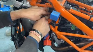 Отчёт ремонта KTM 390 Duke