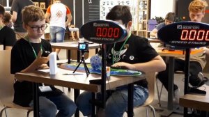 5.33с - Рекорд России по среднему времени сборки часов Рубика. Kursk Open 2019