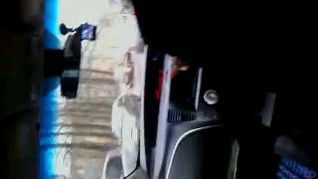 Из Гатчины на TAXI мимо Коннетабля и дворца ; /13:31/ 30.12.2015 г. смотреть онлайн