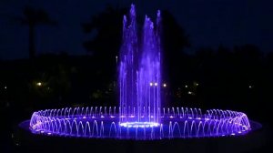 Парк Кугулу. Фонтан с подсветкой, Кемер, Турция