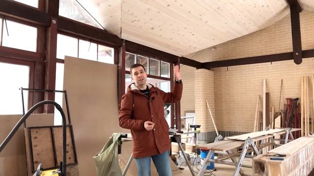 Отделка каминного зала и банного комплекса / Лесобаза.рф в Санкт-Петербурге смотреть онлайн