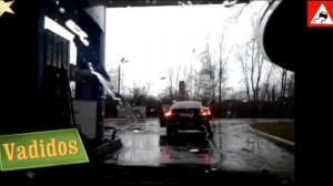 Подборка уезжающих со шлангом с заправки 1 часть.