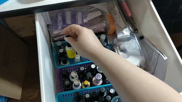 Рабочее место мастера маникюра (место съемки NAIL блогера)
