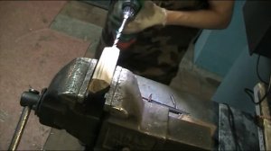 Нож из конька