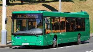 Автобус Могилёва МАЗ 103.062 TC 0272 Маршрут 40 Фатина - Криулина (Колледж - з-д Строммашина)