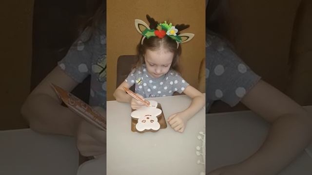 Поделка "Пряничный мишка" смотреть онлайн