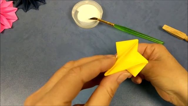 Цветы оригами из бумаги (4 варианта)  | Origami paper flower