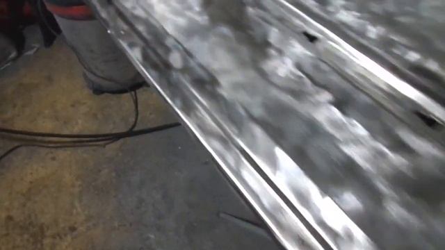 Ремонт кузова Ауди 100 С4. Ремонт дверей. Часть 12. смотреть онлайн