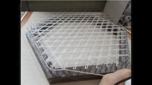 Плетение салфетки тенерифе на плоской раме
