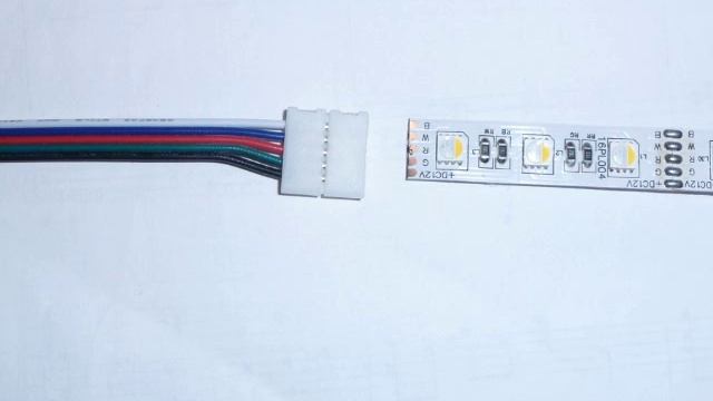 Установка быстрый разъем RGBW светодиодные ленты смотреть онлайн