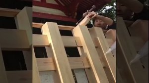 Забор без единого гвоздя #СТРОЙКА #СДЕЛАЙСАМ